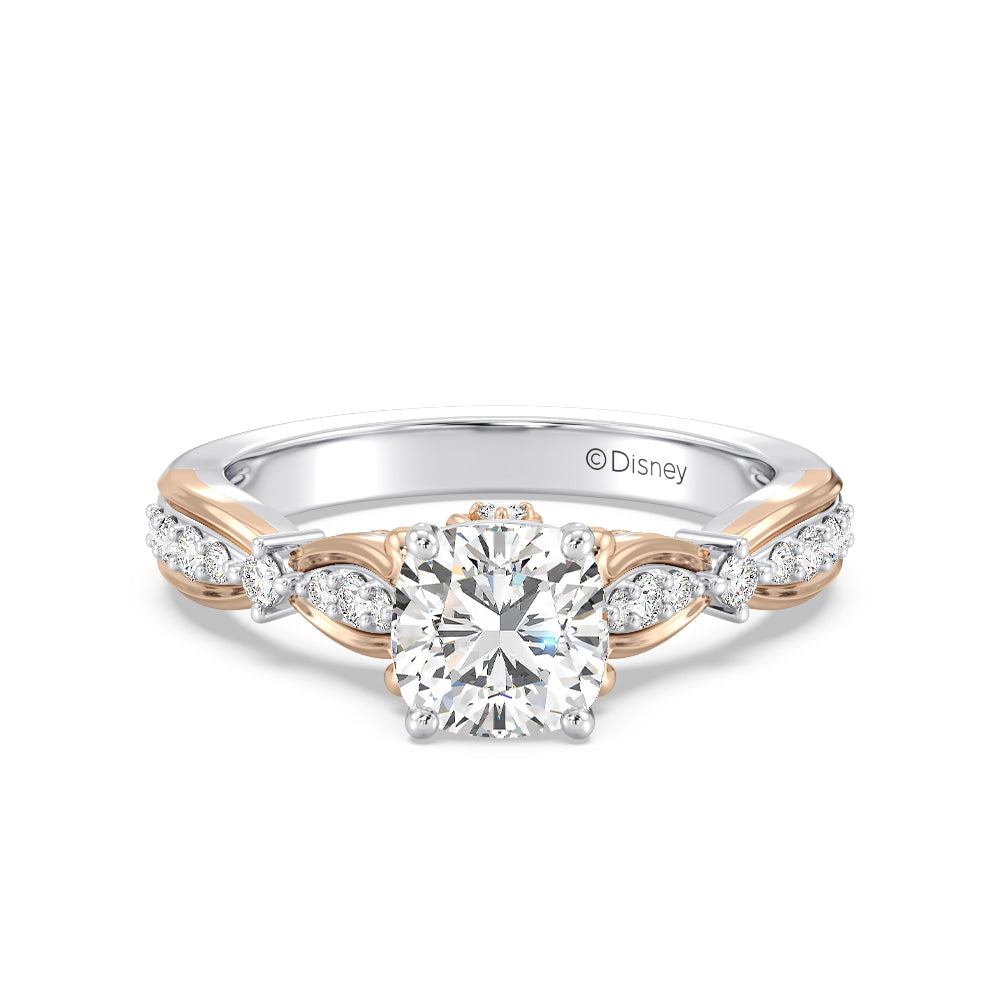 Enchanted Star Lab Grown Diamond 14K Gold Belle Ballroom Engagement Ring