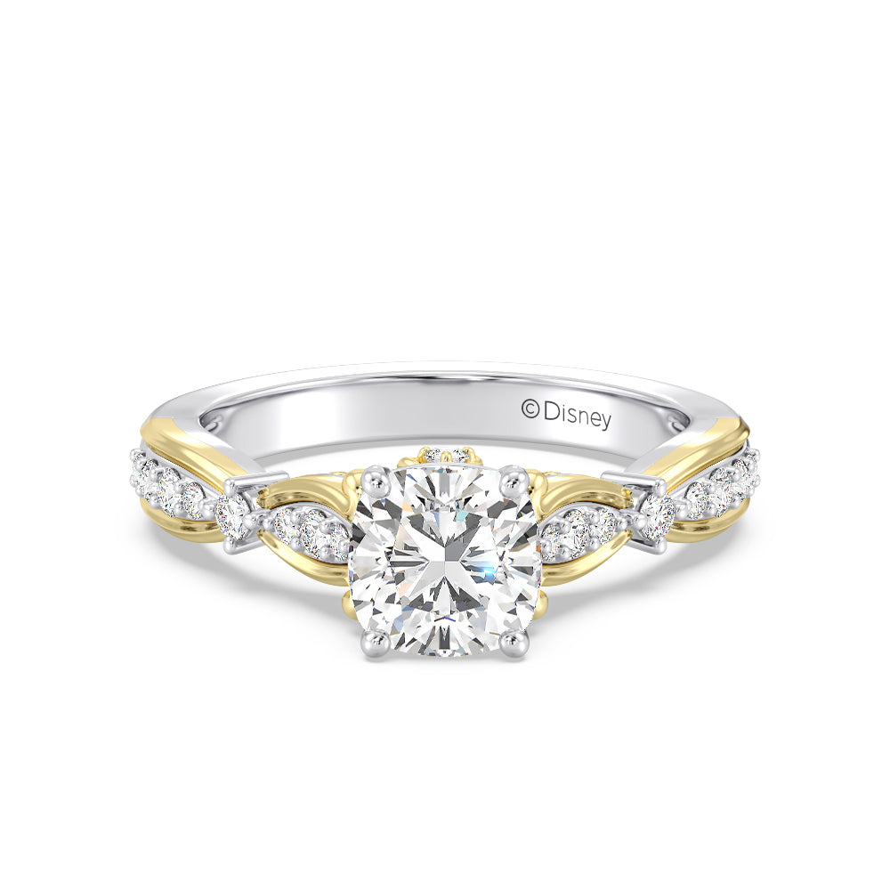 Enchanted Star Lab Grown Diamond 14K Gold Belle Ballroom Engagement Ring