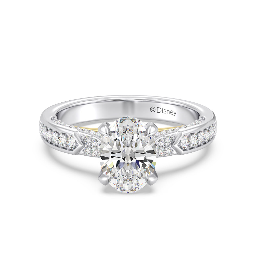 Enchanted Star Lab Grown Diamond 14K Gold Aurora Engagement Ring