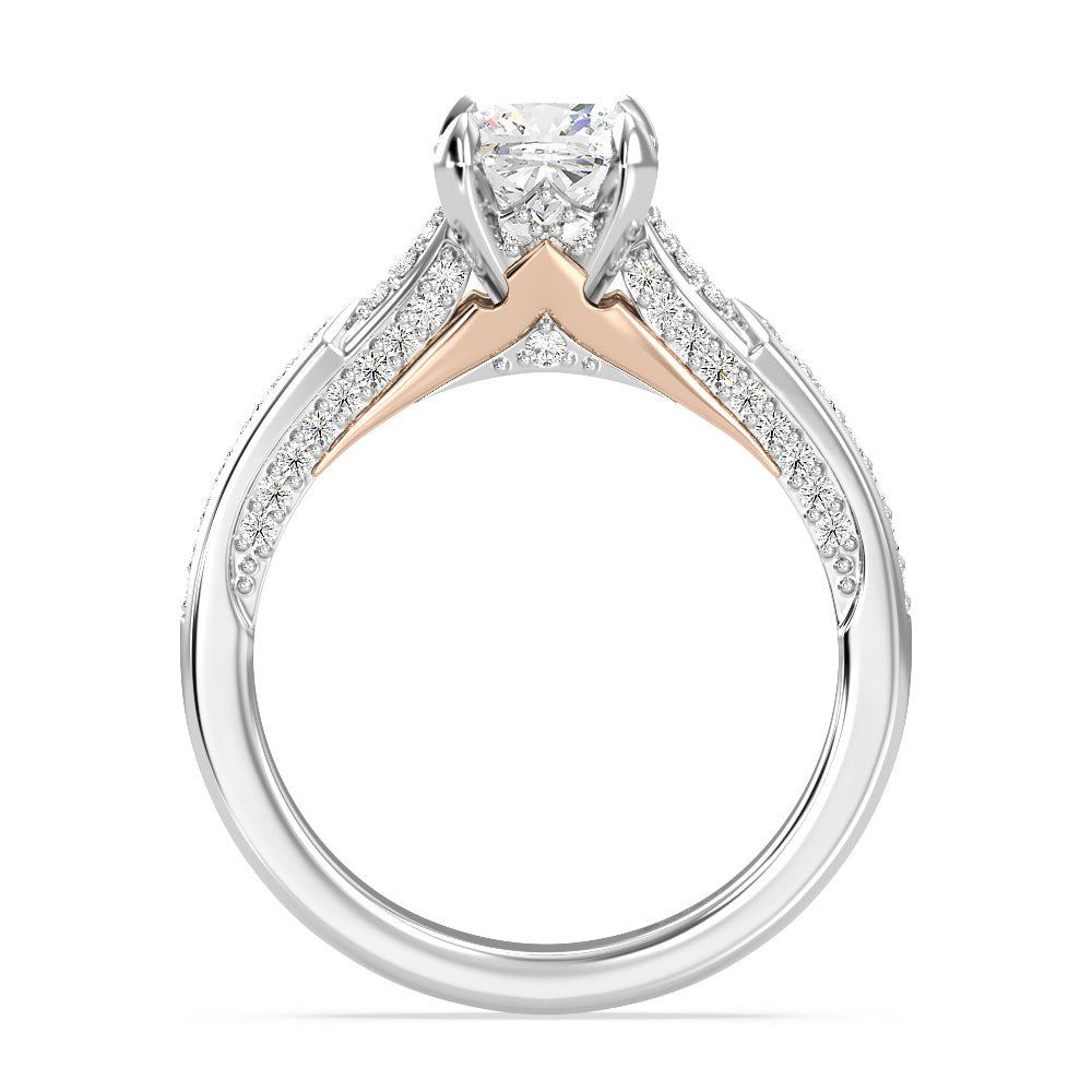 Enchanted Star Lab Grown Diamond 14K Gold Aurora Engagement Ring