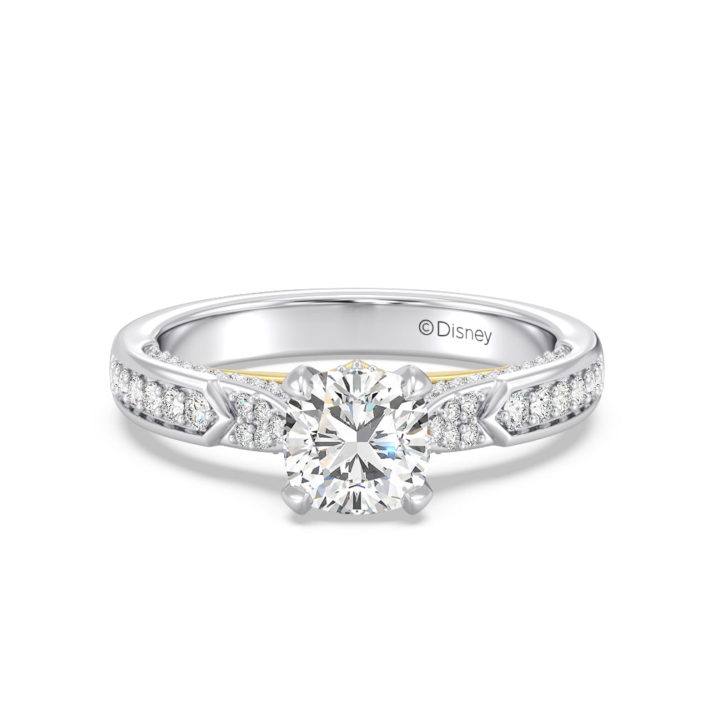 Enchanted Star Lab Grown Diamond 14K Gold Aurora Engagement Ring