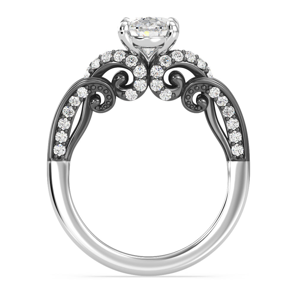 Enchanted Star Lab Grown Diamond 14K Gold Ursula Engagement Ring