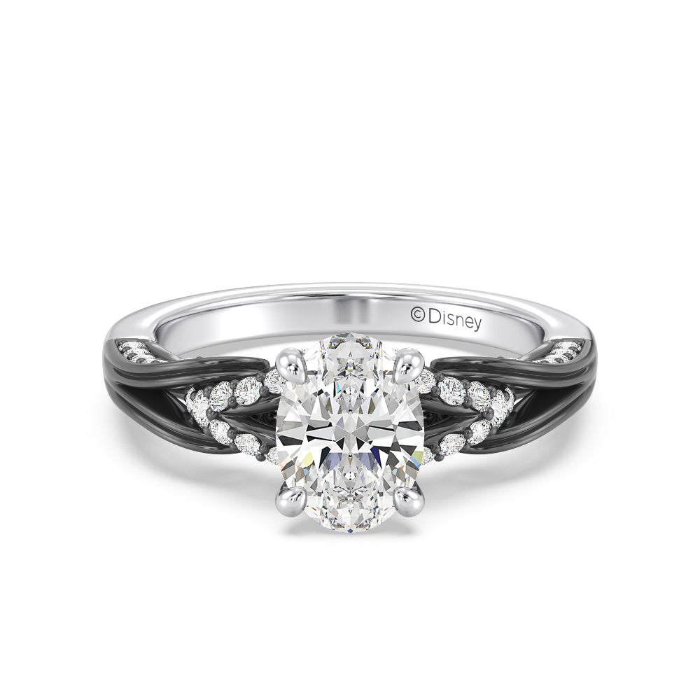 Enchanted Star Lab Grown Diamond 14K Gold Ursula Engagement Ring