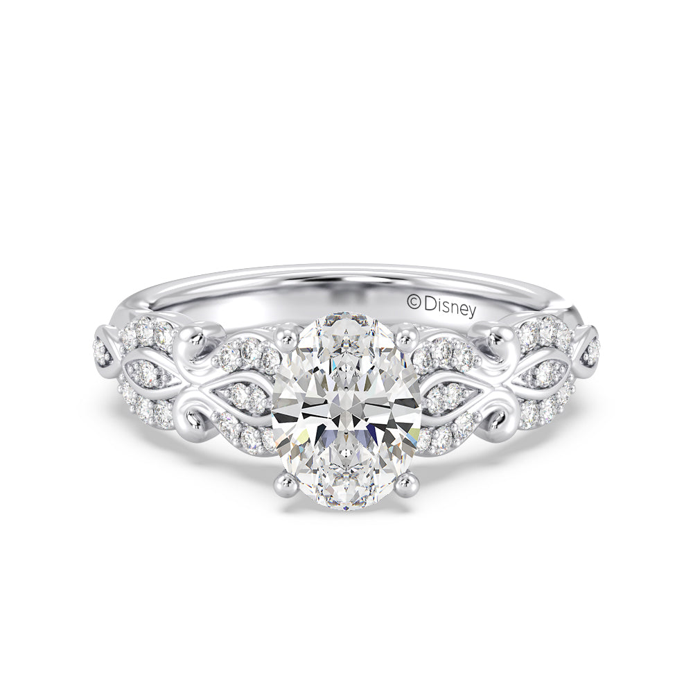 Enchanted Star Lab Grown Diamond Cinderella Carriage Engagement Ring