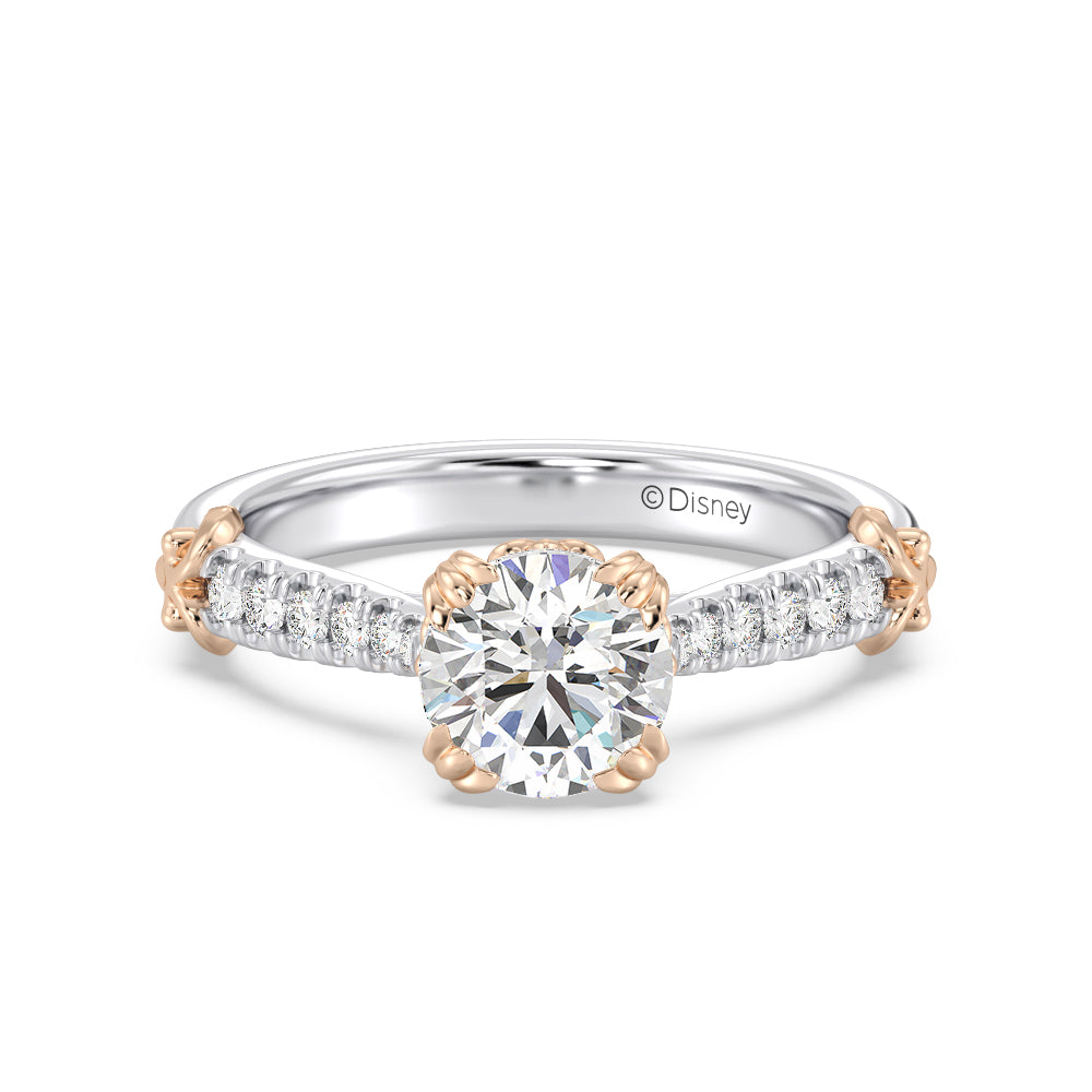 Enchanted Star Lab Grown Diamond 14K Gold Aurora Engagement Ring