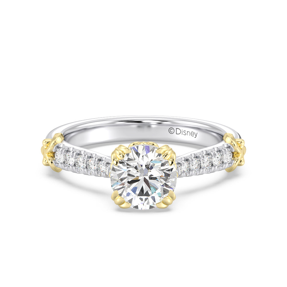Enchanted Star Lab Grown Diamond 14K Gold Aurora Engagement Ring
