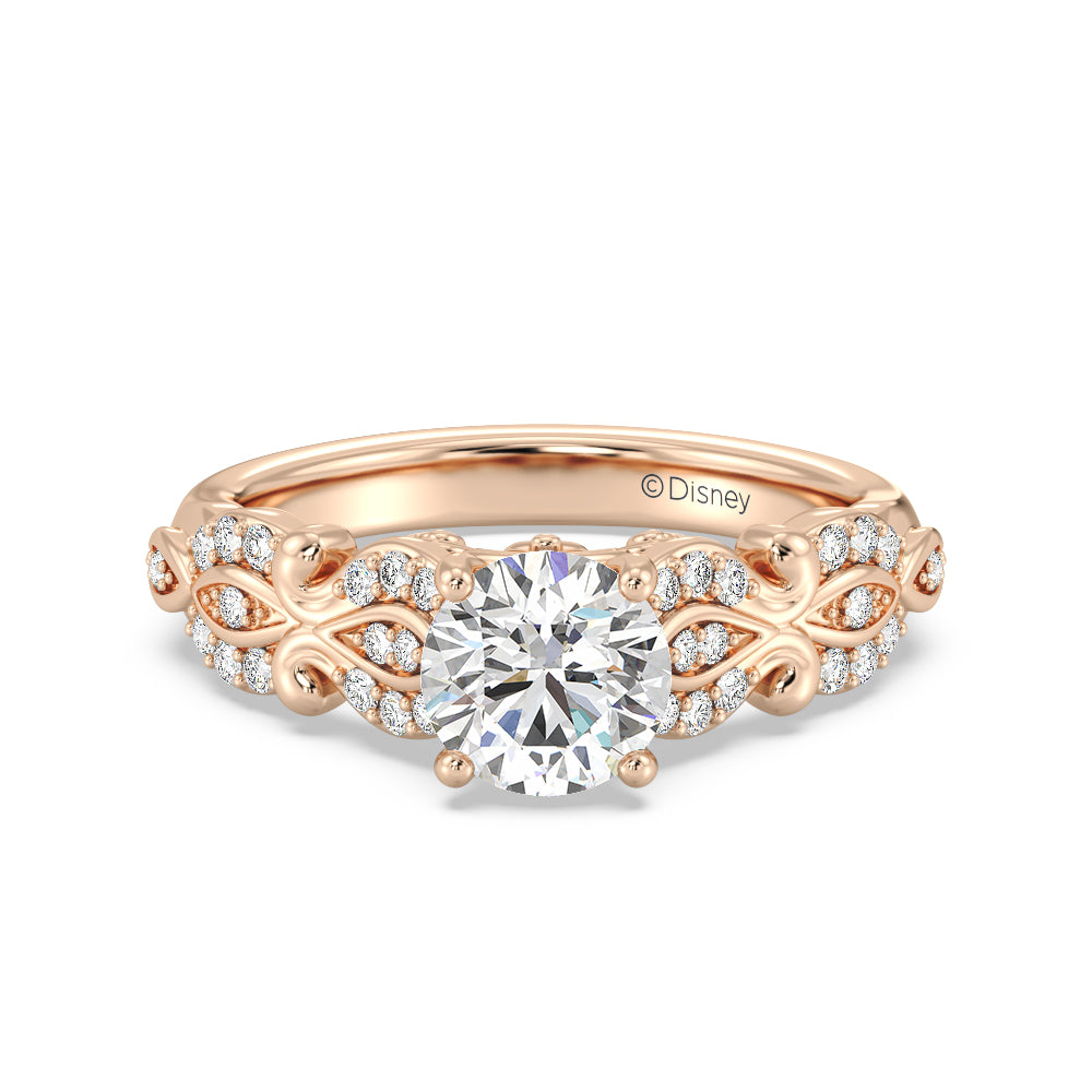 Enchanted Star Lab Grown Diamond Cinderella Carriage Engagement Ring