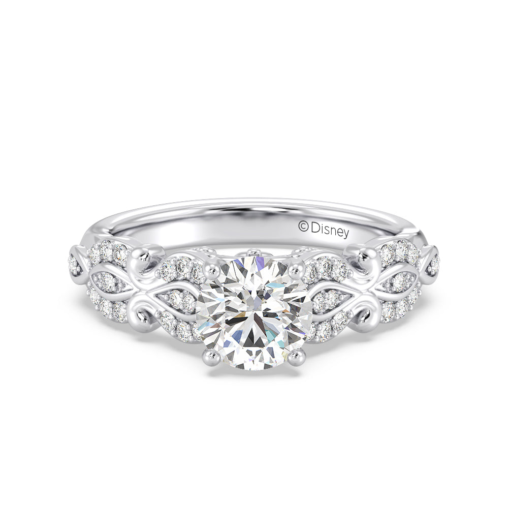 Enchanted Star Lab Grown Diamond Cinderella Carriage Engagement Ring