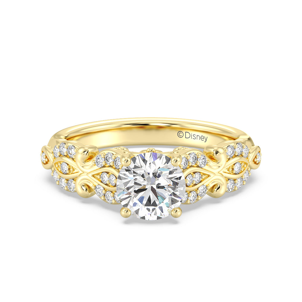 Enchanted Star Lab Grown Diamond Cinderella Carriage Engagement Ring