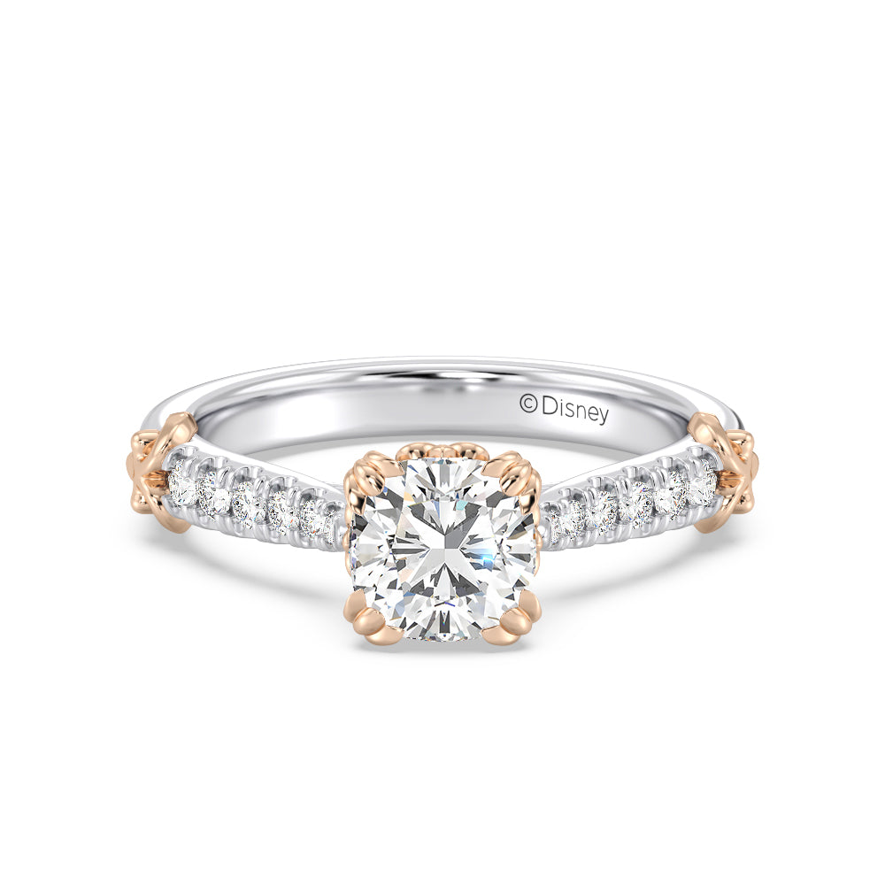 Enchanted Star Lab Grown Diamond 14K Gold Aurora Engagement Ring