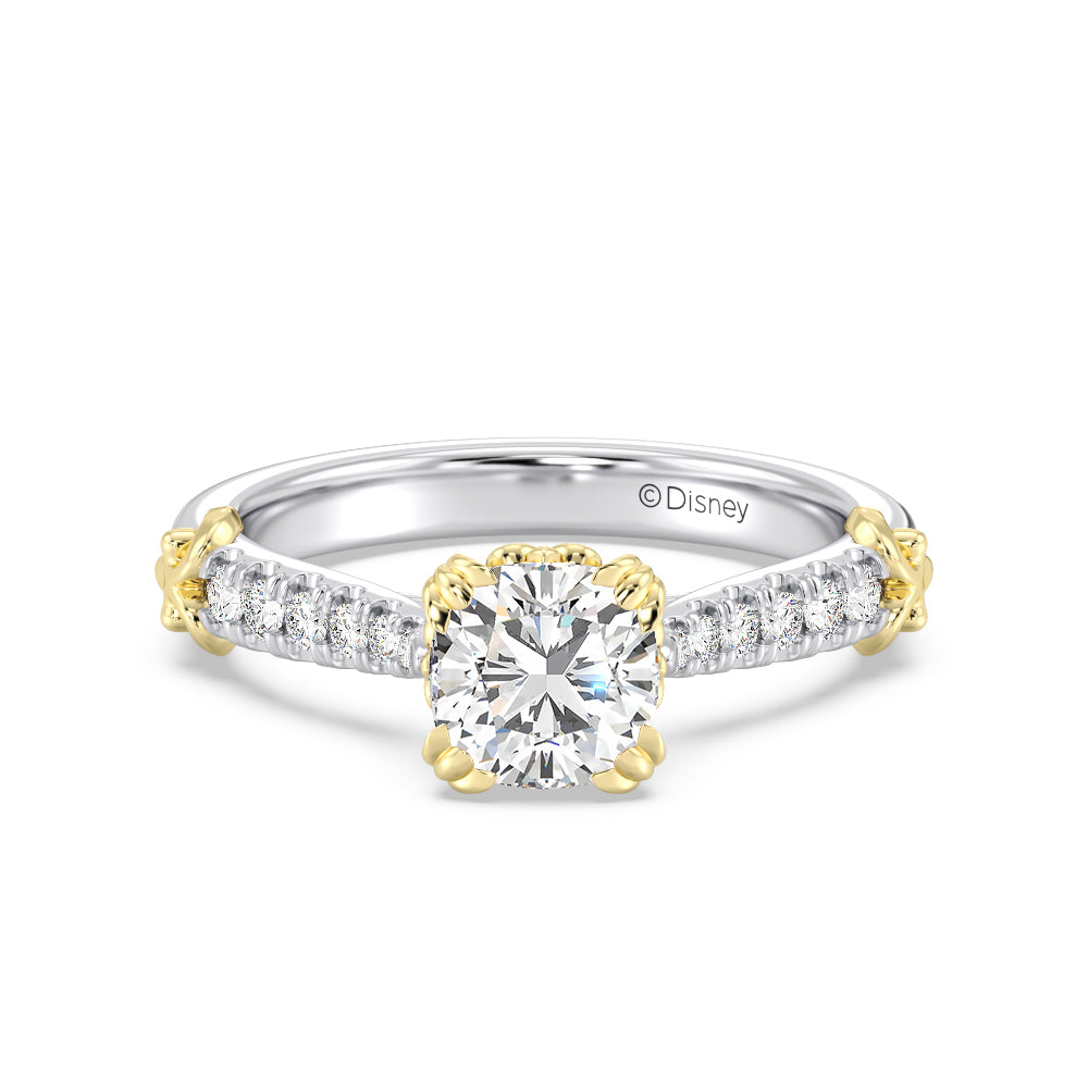 Enchanted Star Lab Grown Diamond 14K Gold Aurora Engagement Ring