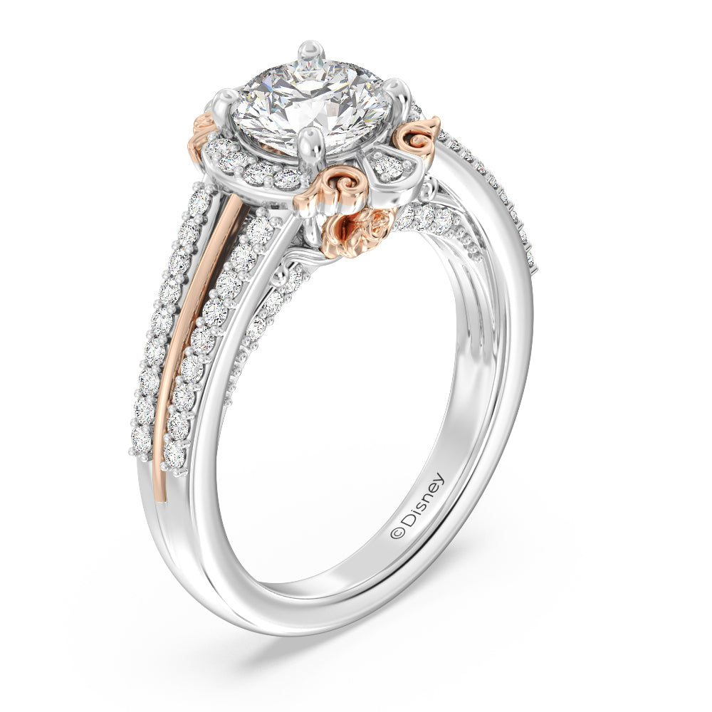 Disney princess diamond engagement rings