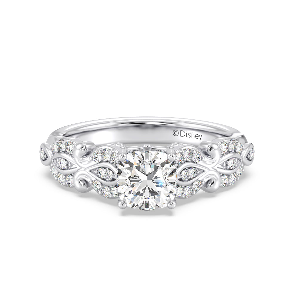 Enchanted Star Lab Grown Diamond Cinderella Carriage Engagement Ring