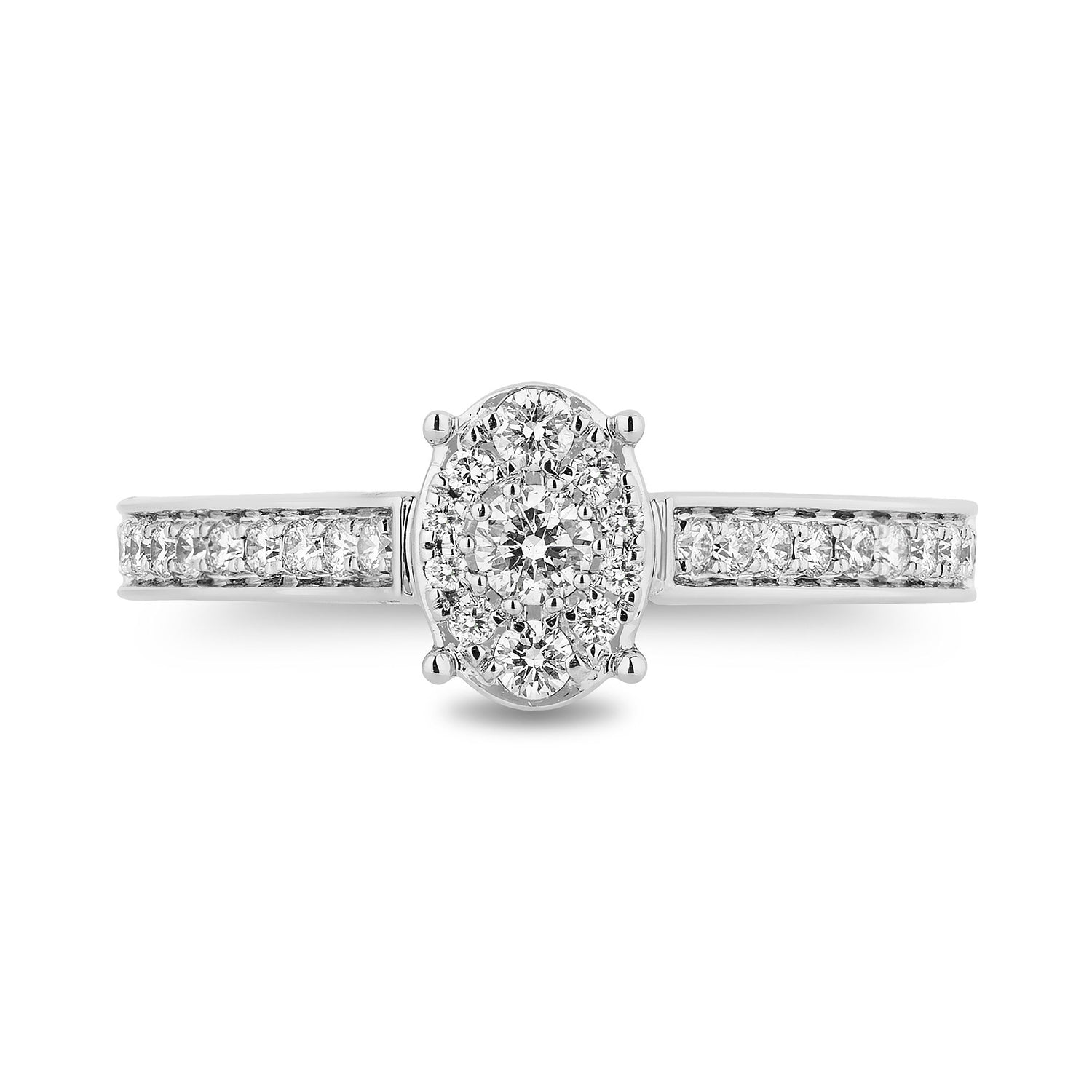 Disney Jasmine Inspired Diamond Engagement Ring 14K Yellow Gold 1/2 CTTW View 1