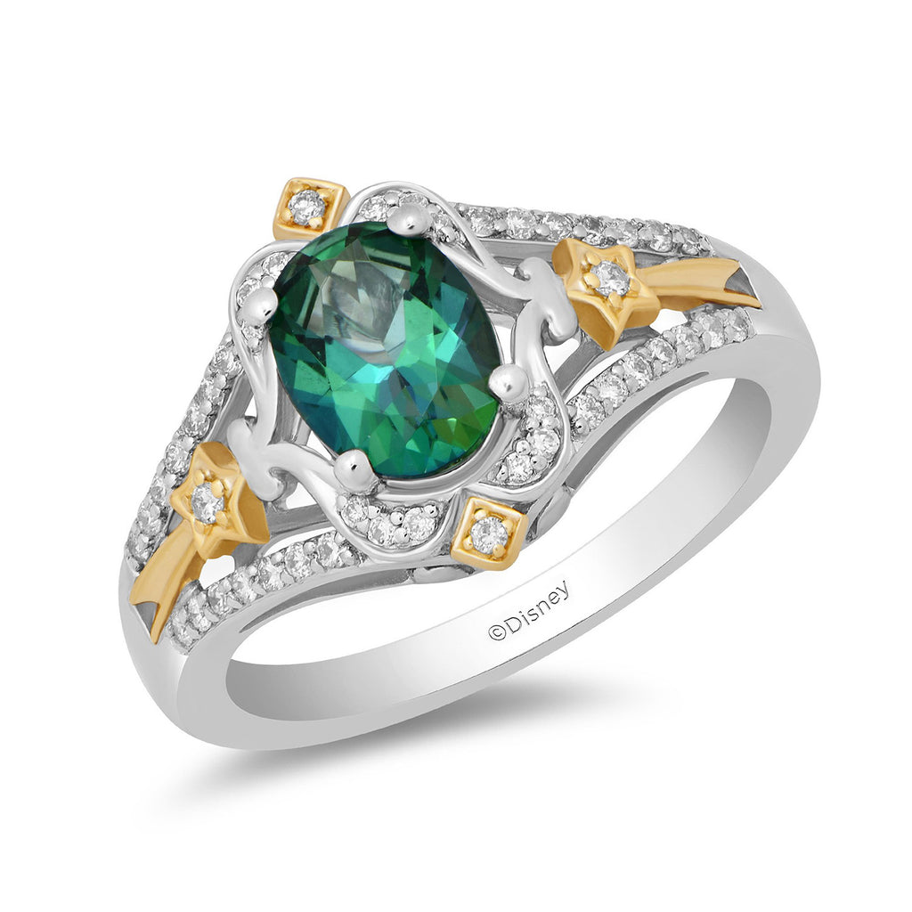 Disney Jewelry Zales Zales Disney Tinkerbell Engagement Ring